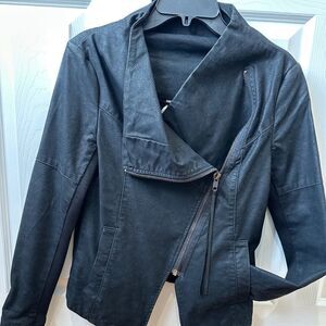 H&M Divided Unique Leather Jacket Size S